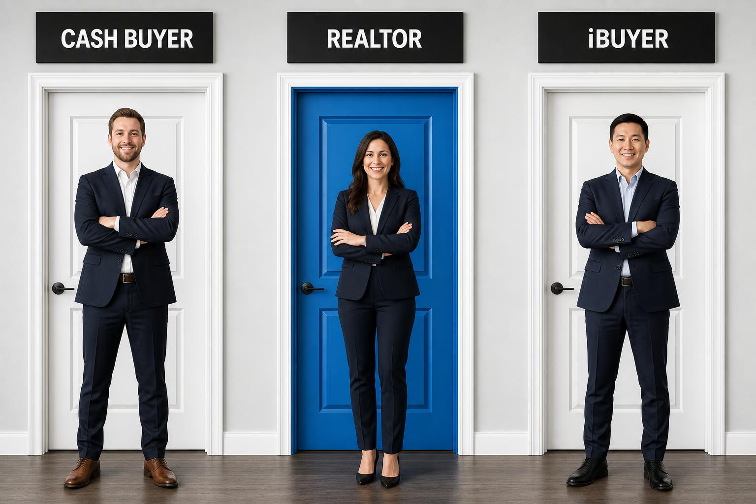 Featured image for article: Cash Buyers vs. Realtors vs. iBuyers: Which Actually Pays the Most? (2026 Hampton Roads Comparison)