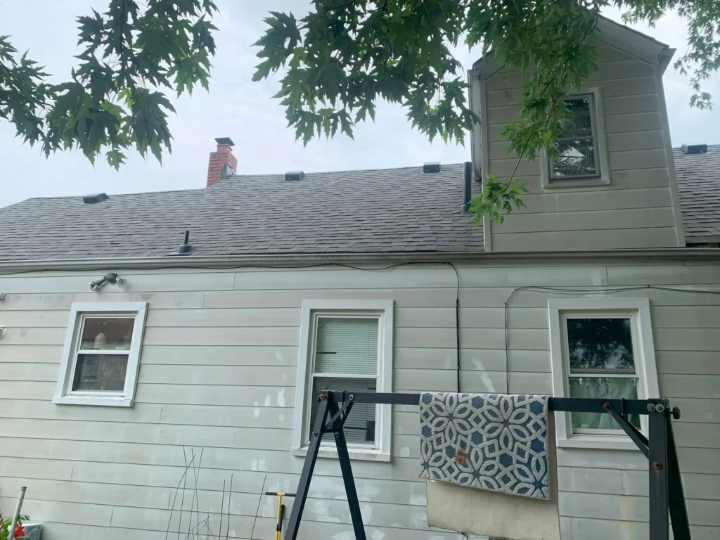 back of the house
