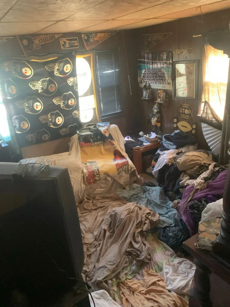 dirty room