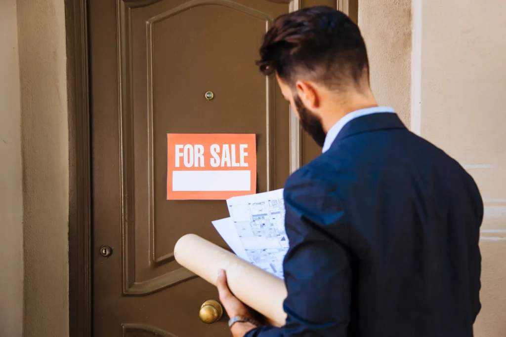 real-estate-agent-front-door